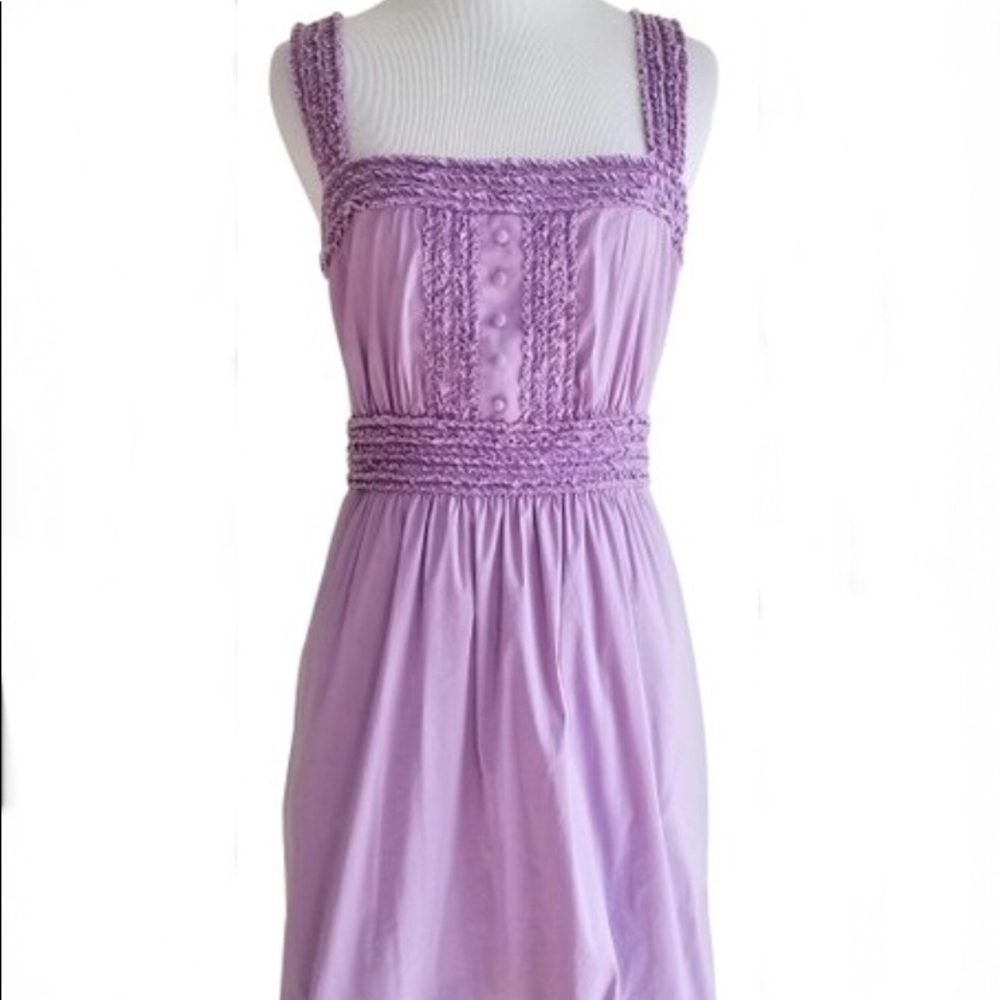 BCBGMAXAZRIA Ruffle Bubble Dress